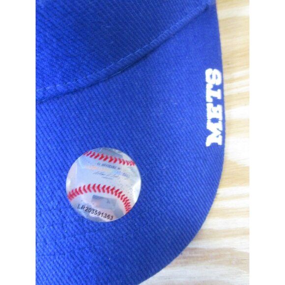 New York Mets Hat Cap Strap Back Genuine Merchandise Baseball Y2K MLB - Picture 4 of 11